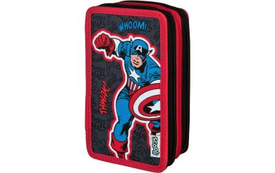 Scooli Schüleretui Tripledecker Avengers