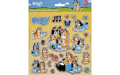 Undercover Foam Sticker Bluey