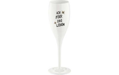 Koziol Sektglas Ich feiere das Leben, 100ml