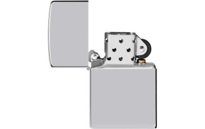 PL ZIPPO 250 CHROME HIGH POLISHED