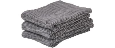 Zone Abwaschlappen 3er Set, Grau