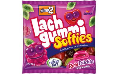Nimm2 Lachgummi Softies Rote Früchte