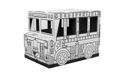 Fellowes Ausmal-Spielbus Shrink