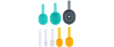 Alpina Messbecher 8 Stück und 1 Trichter