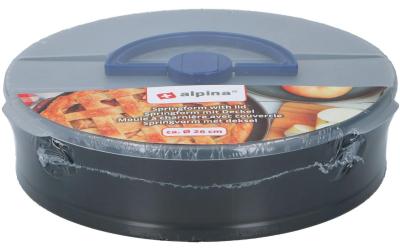 Alpina Springform mit Deckel Ø26x6 cm