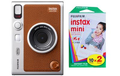Fujifilm Instax Mini Evo Braun KIT