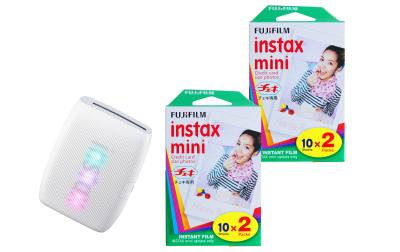 Fujifilm Instax Mini Link3 Clay White KIT
