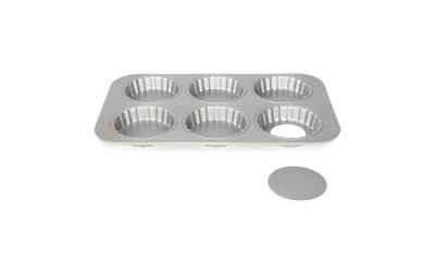 Patisse Mini-Quicheform-Blech Silver-Top