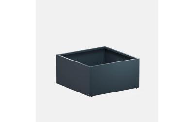 Metal Planter Low Cube 100x100x50cm