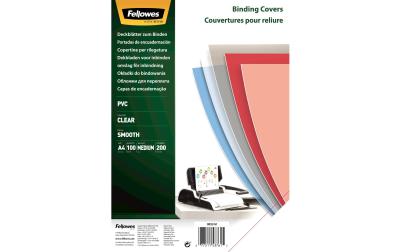 Fellowes Deckblatt Transparent,200 Micron