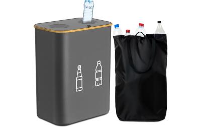 relaxdays PET Sammelbehälter 160 Liter