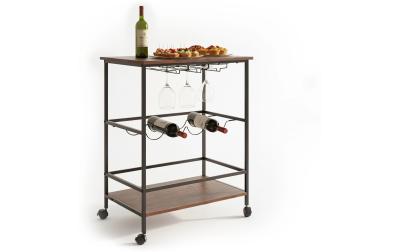 relaxdays Servierwagen für Wein