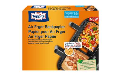 Toppits Backpapier für Heissluftfritteusen