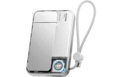 Sharge Powerbank ICEMAG 3, 10000mAh, weiss