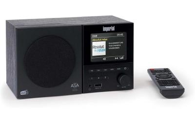 Imperial Dabman-120BK, DAB+-Radio, black