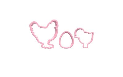 Backshop Ausstechform Huhn & Küken Set