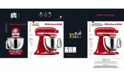 KITCHENAID Verpackung zu KSM100-200