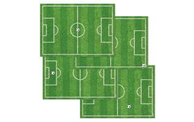Trendform Papiertischset FOOTBALL
