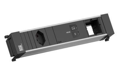 POWER FRAME M 1xT13 1xUSB C 100W 1xCM 0,2m