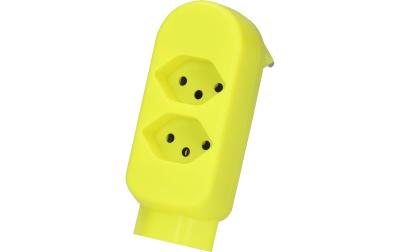 Abzweigstecker ADAPT 2xT13 Fl-gelb