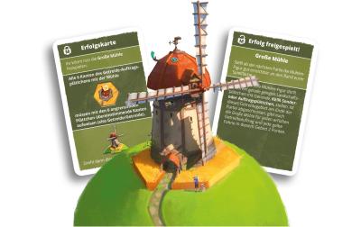 Familienspiel Dorfromatik Grosse Mühle