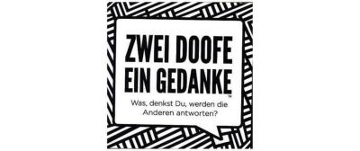 Kartenspiel Zwei Doofe ein Gedanke