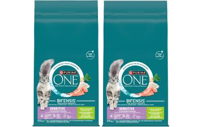 Purina One Sensitive Truthahn&Reis 2x9.75kg