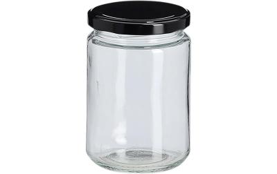 Zeller Present Einmachglas Transp./Schwarz