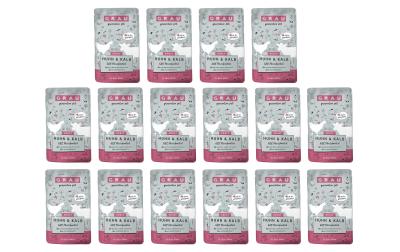 Grau Cat Huhn + Kalb 16x125g KIT