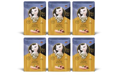 KittyCat Filét Paté Pouch Huhn, Ente KIT