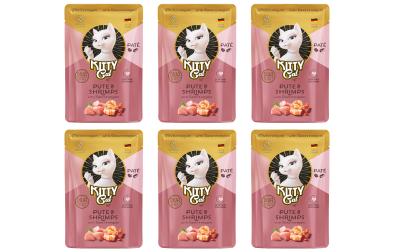 KittyCat Paté Pouch Pute, Shrimps KIT