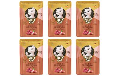 KittyCat Paté Pouch Rind, Truthahn KIT
