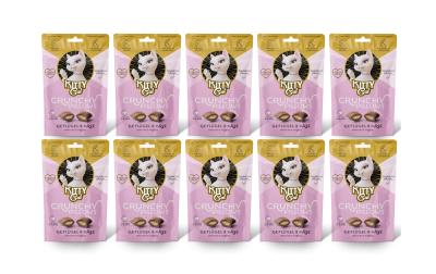 KittyCat Crunchy Pillows Geflügel, Käse KIT