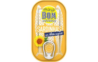 Bom Petisco Sardinen in Pflanzenöl