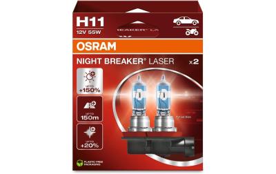 OSRAM Night Breaker Laser H11 Xenarc Duobox