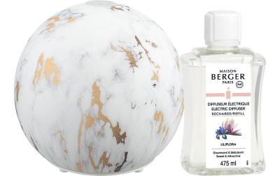 Maison B. Elektr. Diffusor Marbrure blanc