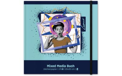 Lumart Mixed Media Buch 20x20cm