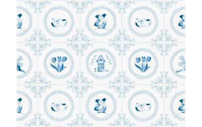 Duni Tischset Papier Dutch Charm