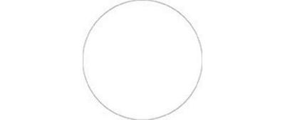 Duni Untersetzer Rund 9cm weiss