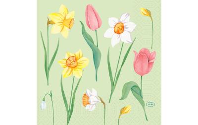 Duni Servietten 3-lagig Spring Melody
