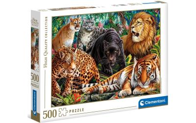 Puzzle Wild Cats 500 tlg.