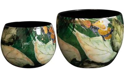 Chalet Topf Satz von 2 Bee