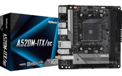 ASRock A520M-ITX/AC, mATX, AM4