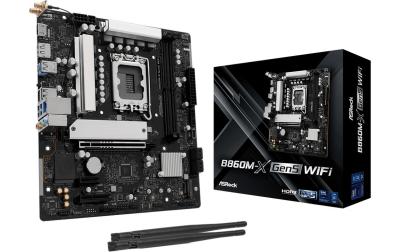 ASRock B860M-X GEN5 WIFI, mATX, LGA1851