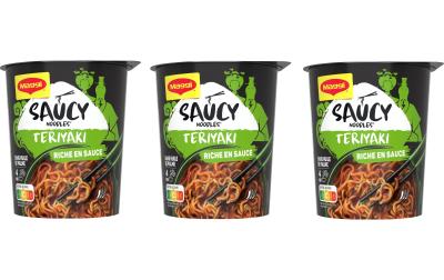 Saucy Noodles Terriyaki 3 x 75g Kit