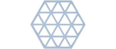 Zone Topfuntersetzer Triangles, Bleu