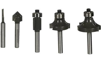 RYOBI 5-teiliges Fräserset 6 mm RAKRBS5