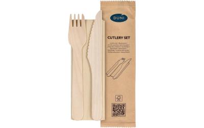 Duni Petit Besteckset 3/1 Holz