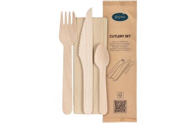 Duni Petit Besteckset 4/1 Holz