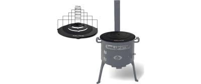 Adapterplatte Utschak Ø50 cm